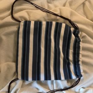 Blue Striped Bag